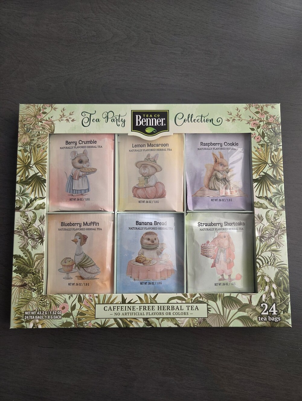 Aldi SOLD OUT Benner Tea Co. Tea Party Collection Assorted Herbal Teas